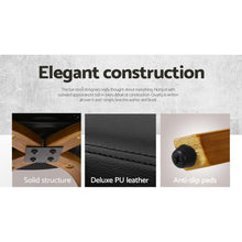 Load image into Gallery viewer, Bar Stools - Delilah Set Of 2 Wooden Swivel Kitchen Bar Stool Black 65cm