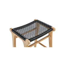 Load image into Gallery viewer, Bar Stools - Kai Wooden Bar Stool Backless Black 75cm