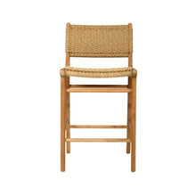 Load image into Gallery viewer, Bar Stools - Kai Wooden Bar Stool Sand (Close Weave) 65cm