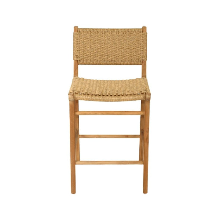 Bar Stools - Kai Wooden Bar Stool Sand (Close Weave) 65cm