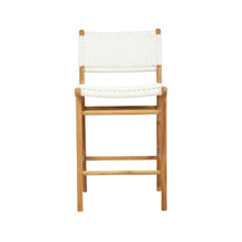 Load image into Gallery viewer, Bar Stools - Kai Wooden Bar Stool White (Close Weave) 65cm