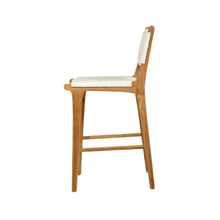 Load image into Gallery viewer, Bar Stools - Kai Wooden Bar Stool White (Close Weave) 65cm