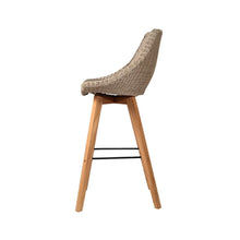 Load image into Gallery viewer, Bar Stools - Mahlia Outdoor Bar Stool (Set Of 2) Mushroom 66cm