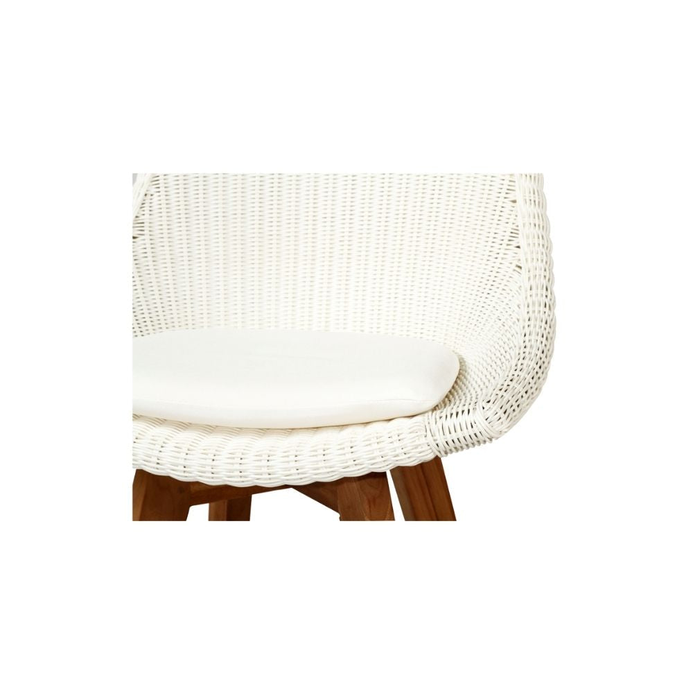 Bar Stools - Mahlia Outdoor Bar Stool (Set Of 2) White 66cm