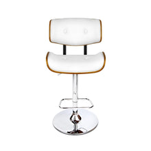 Load image into Gallery viewer, Bar Stools - Morgan Wooden Gas Lift Kitchen Bar Stool White