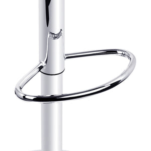 Bar Stools - Noel Leather Bar Stool Swivel (Set Of 2) Chocolate