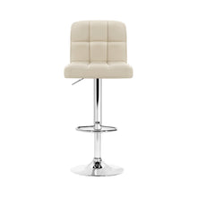 Load image into Gallery viewer, Bar Stools - Noel Leather Bar Stool Swivel (Set Of 4) Beige