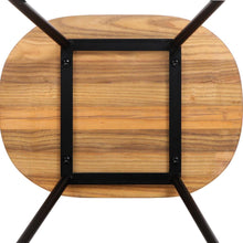 Load image into Gallery viewer, Bar Stools - Parker Industrial Bar Stool Wooden Backless (Set Of 2) Wood 65cm