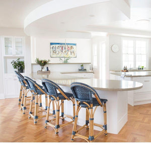 Bar Stools - Sorrento Rattan Bar Stool Oceania 67cm