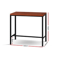 Load image into Gallery viewer, Bar Tables - Ash Industrial Bar Table Pine Wood