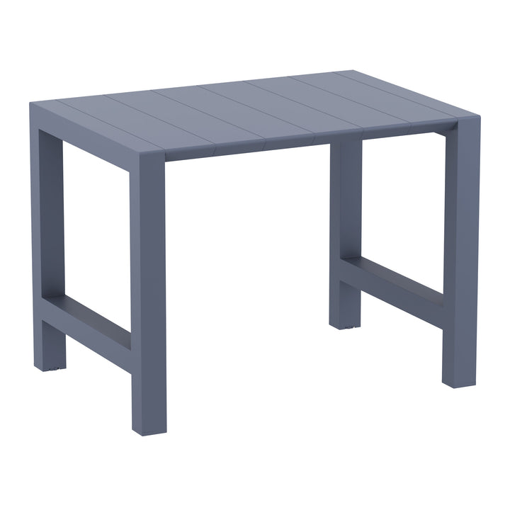 Outdoor Bar Table Sets - Chicago + Aero Outdoor Bar Set (5 Piece) Anthracite