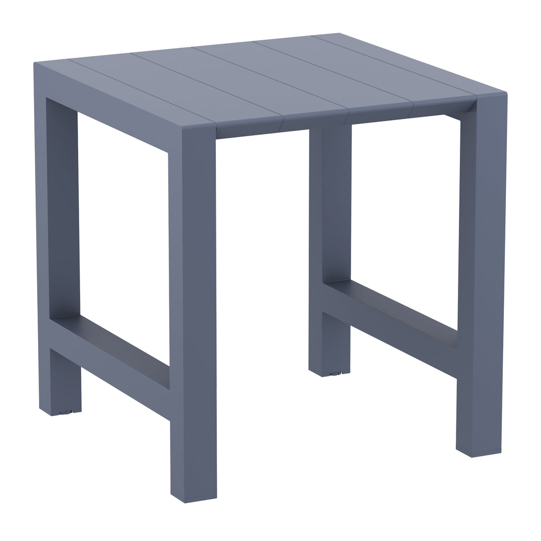 Outdoor Bar Table Sets - Chicago + Aero Outdoor Bar Set (5 Piece) Anthracite