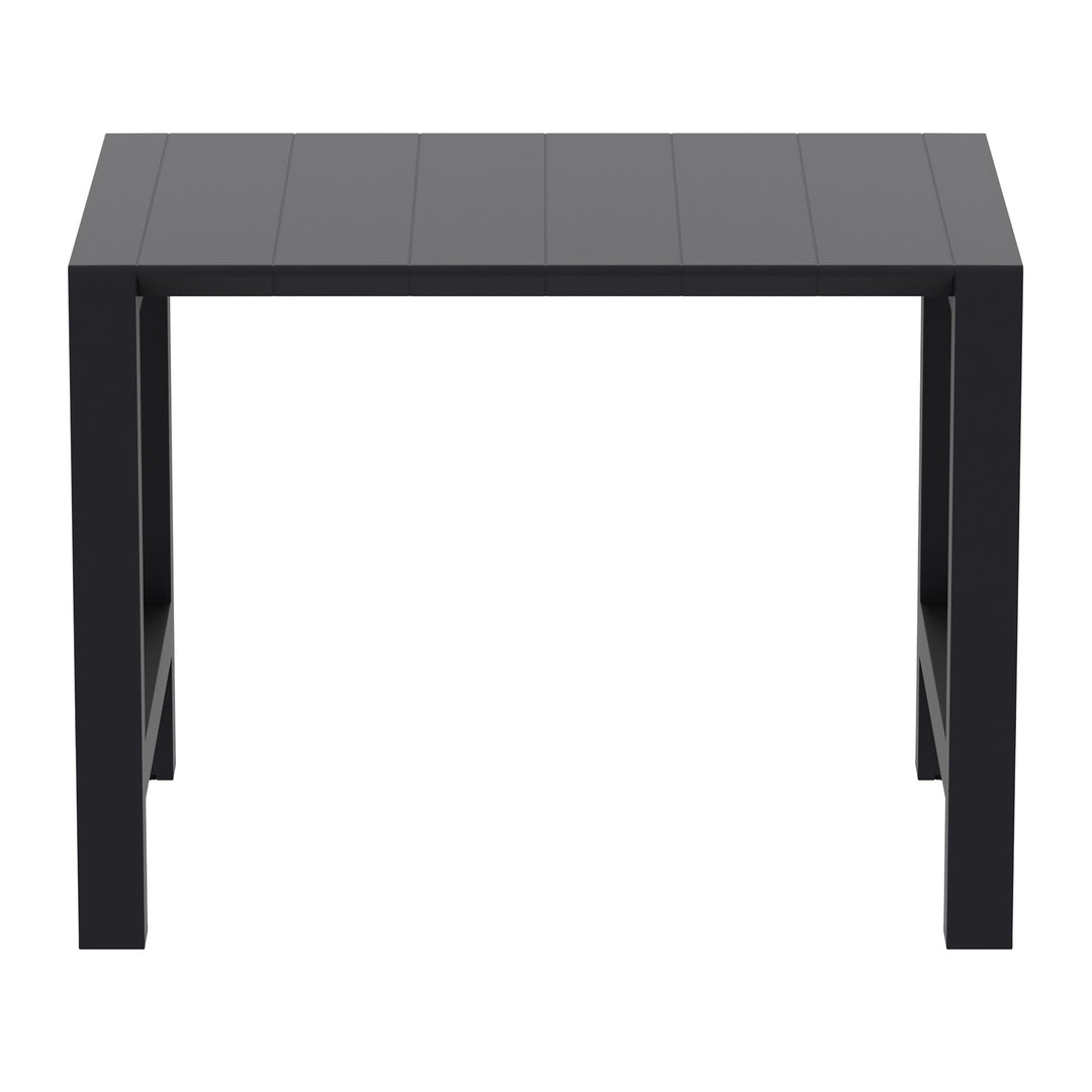 Bar Tables - Chicago Outdoor Bar Table Black 106cm