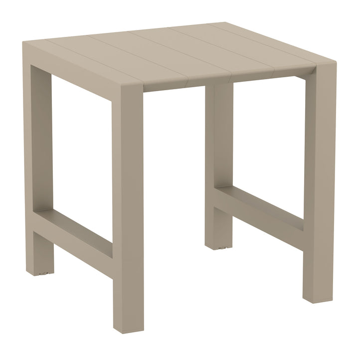 Outdoor Bar Table Sets - Chicago + Aero Outdoor Bar Set (5 Piece) Taupe