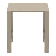 Load image into Gallery viewer, Bar Tables - Chicago Outdoor Bar Table Taupe 106cm