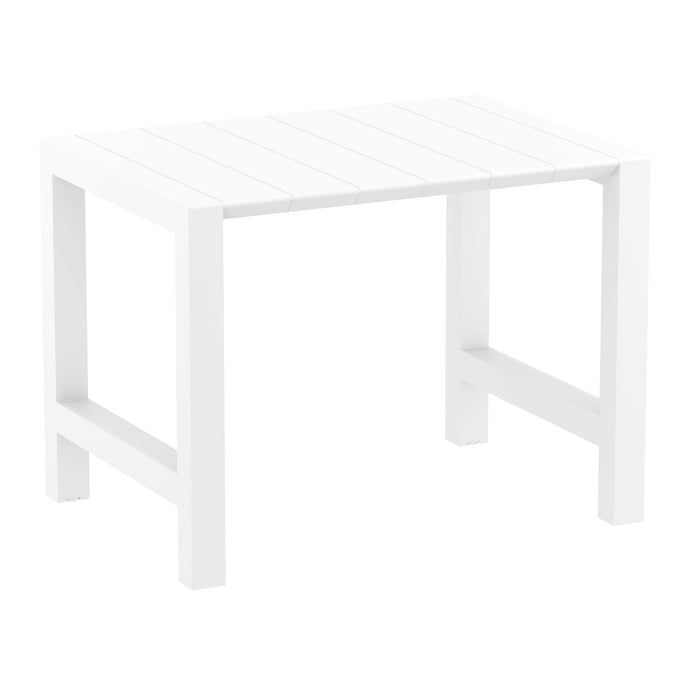 Bar Tables - Chicago Outdoor Bar Table White 106cm