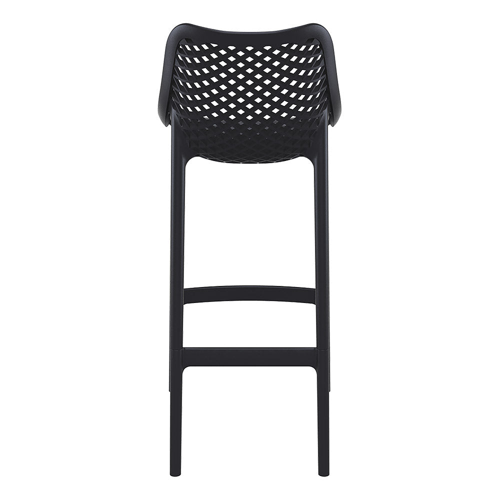 Bar Tables - Mika + Aero Outdoor Bar Set Black 3 Piece