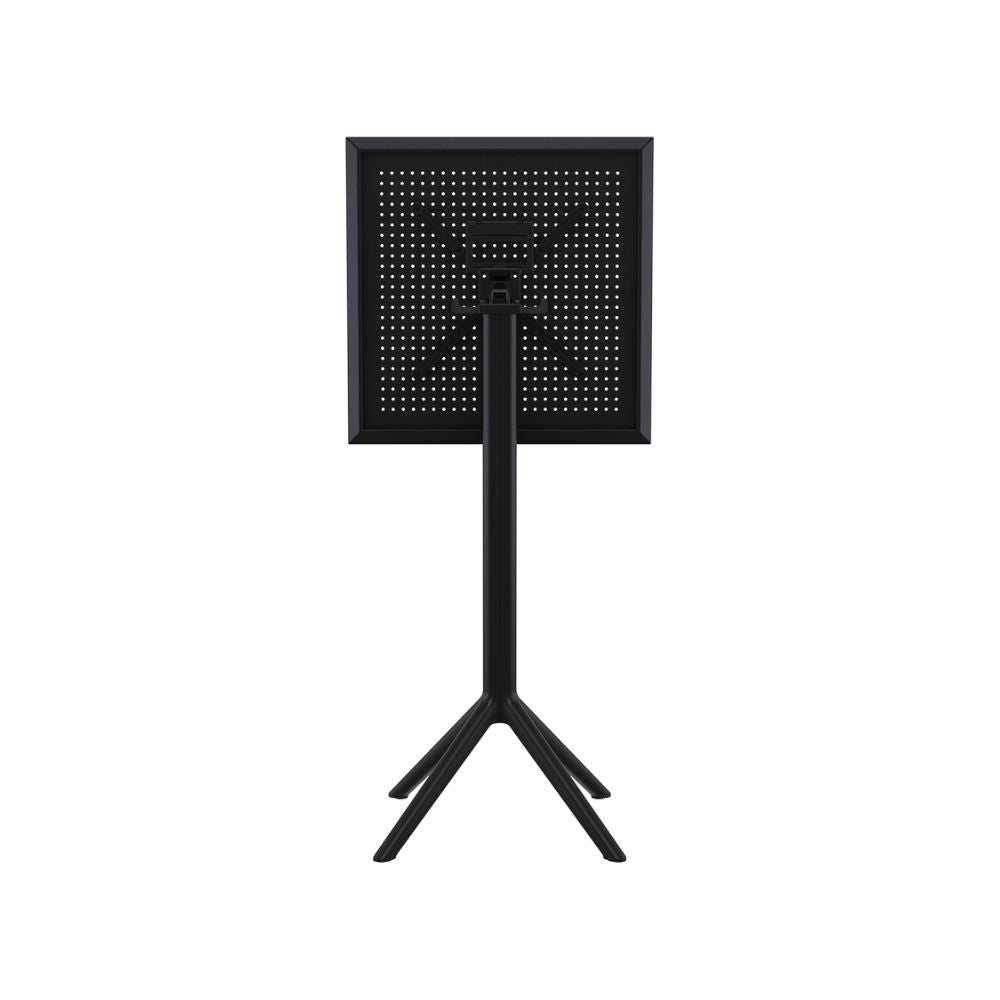 Bar Tables - Mika + Aero Outdoor Bar Set Black 3 Piece
