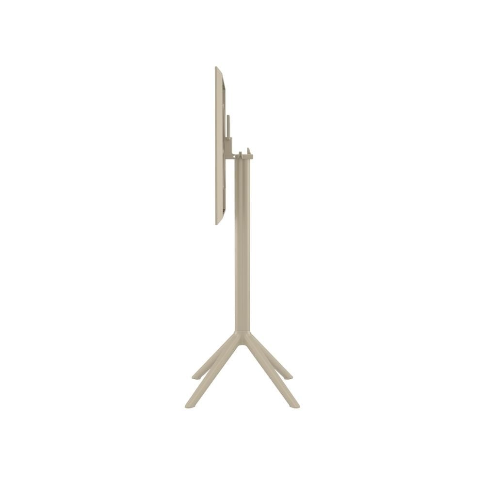 Bar Tables - Mika + Aero Outdoor Bar Set Taupe 3 Piece