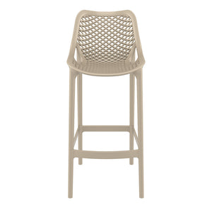 Bar Tables - Mika + Aero Outdoor Bar Set Taupe 3 Piece