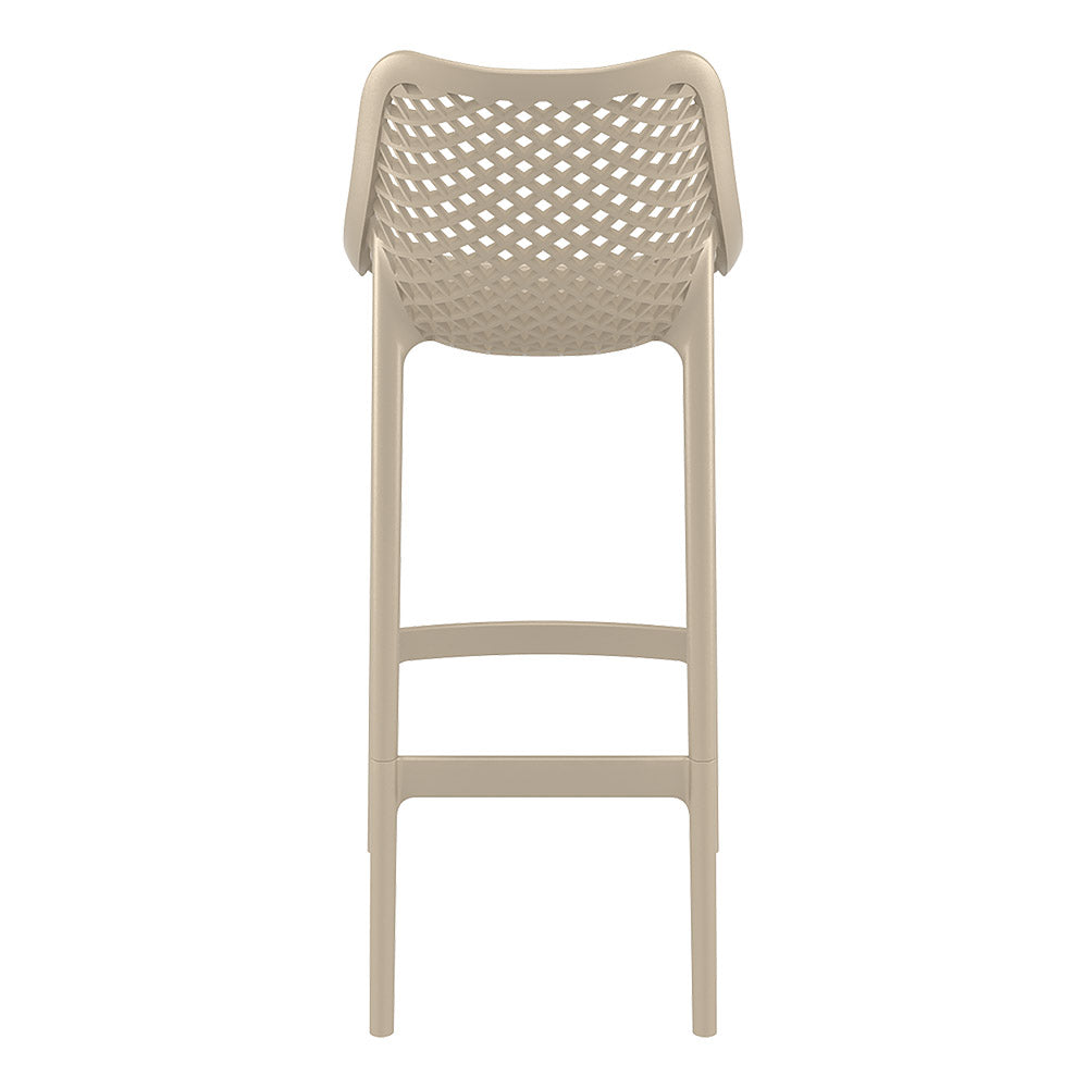 Bar Tables - Mika + Aero Outdoor Bar Set Taupe 3 Piece