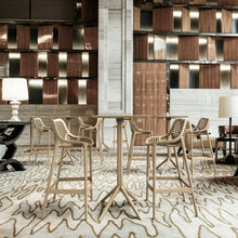 Load image into Gallery viewer, Bar Tables - Mika + Aero Outdoor Bar Set Taupe 3 Piece
