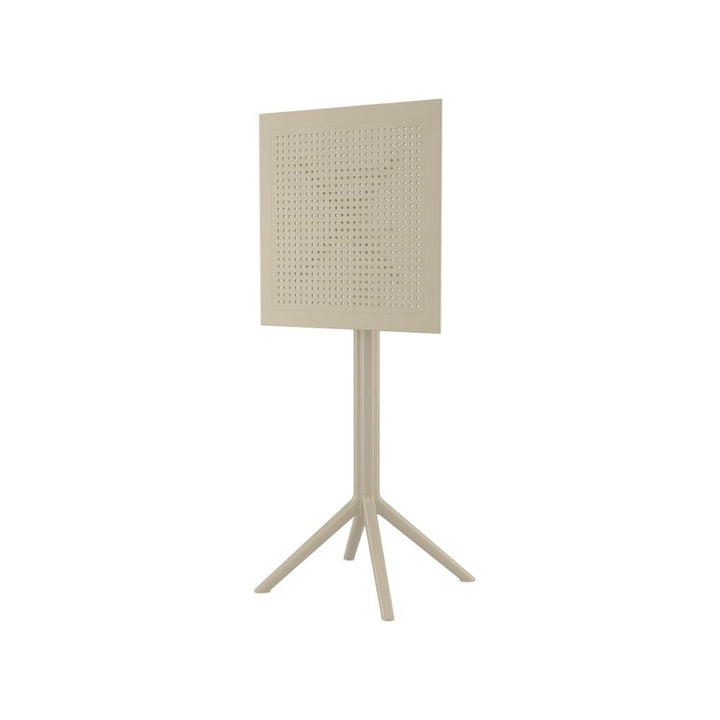Bar Tables - Mika + Aero Outdoor Bar Set Taupe 3 Piece