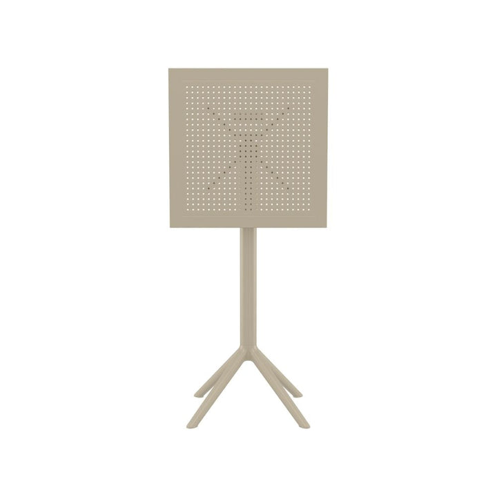 Bar Tables - Mika + Aero Outdoor Bar Set Taupe 3 Piece