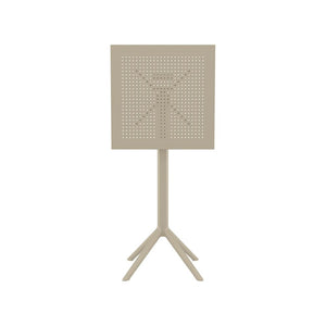 Bar Tables - Mika + Aero Outdoor Bar Set Taupe 3 Piece