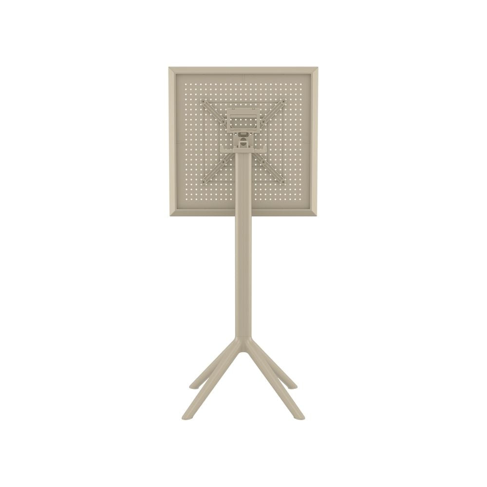 Bar Tables - Mika + Aero Outdoor Bar Set Taupe 3 Piece