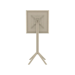 Bar Tables - Mika + Aero Outdoor Bar Set Taupe 3 Piece