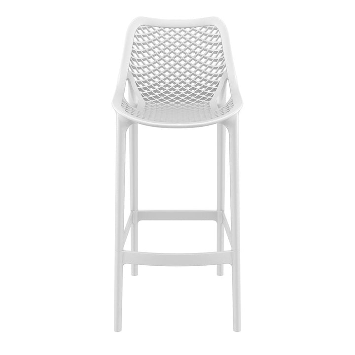 Bar Tables - Mika + Aero Outdoor Bar Set White 3 Piece