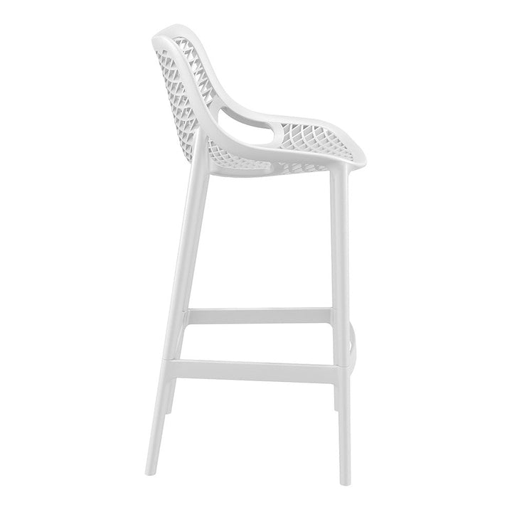 Bar Tables - Mika + Aero Outdoor Bar Set White 3 Piece