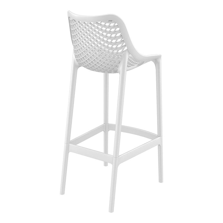 Bar Tables - Mika + Aero Outdoor Bar Set White 3 Piece