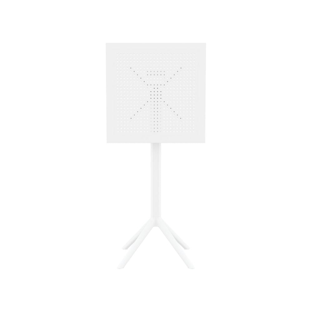 Bar Tables - Mika + Aero Outdoor Bar Set White 3 Piece
