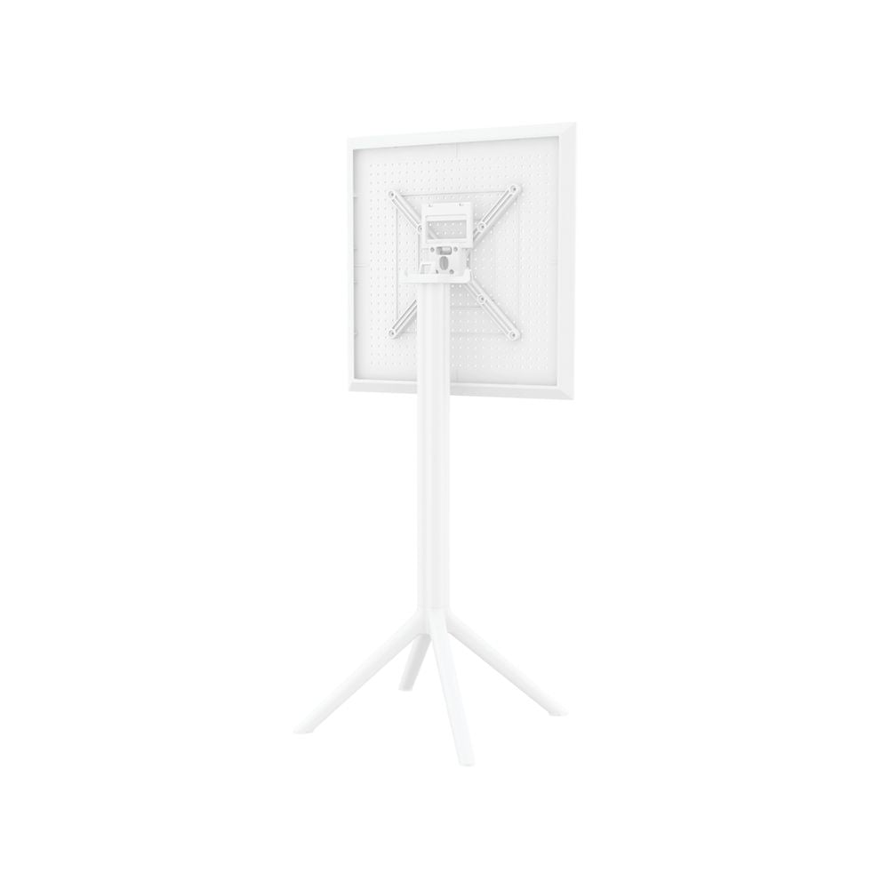 Bar Tables - Mika + Aero Outdoor Bar Set White 3 Piece