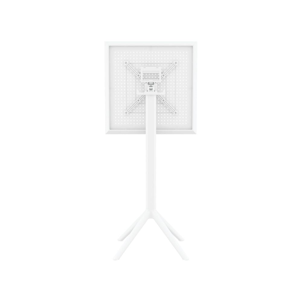 Bar Tables - Mika + Aero Outdoor Bar Set White 3 Piece