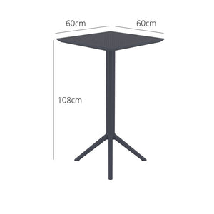 Bar Tables - Mika Outdoor Bar Table Anthracite 108cm