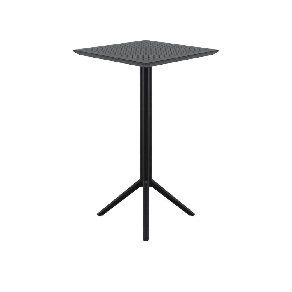 Bar Tables - Mika Outdoor Bar Table Black 108cm