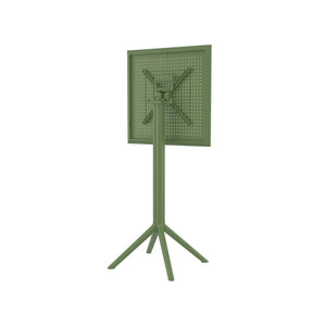 Bar Tables - Mika Outdoor Bar Table Olive Green 108cm