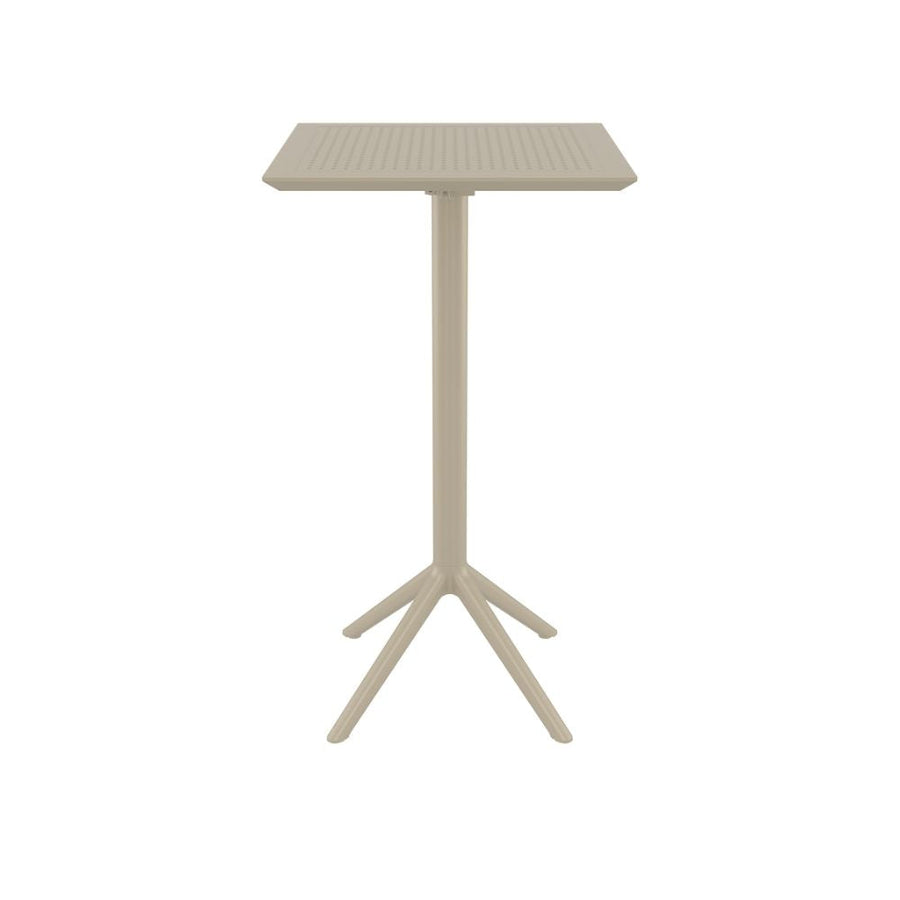 Bar Tables - Mika Outdoor Bar Table Taupe 108cm