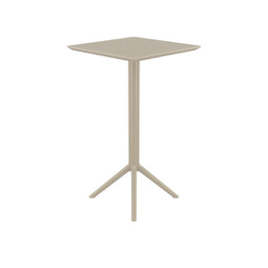 Bar Tables - Mika Outdoor Bar Table Taupe 108cm