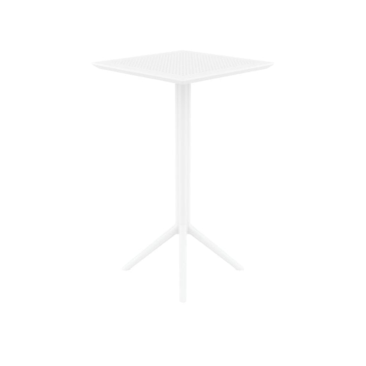 Bar Tables - Mika Outdoor Bar Table White 108cm