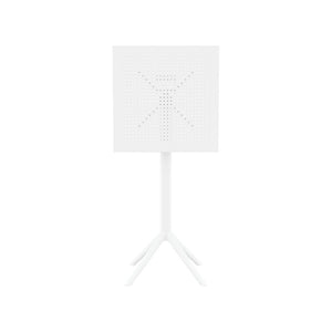Bar Tables - Mika Outdoor Bar Table White 108cm