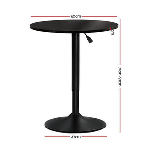 Buy Oden Outdoor Bar Table Adjustable Height Black Bar Stool Home